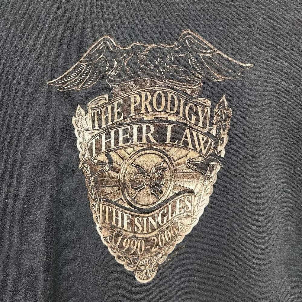 Vintage 2006 The Prodigy Their Law Graphic Band Baby Tee